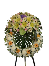 Q06 西式悼念花圈