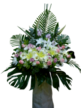 S27 西式悼念花籃