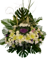 S29 西式悼念花籃