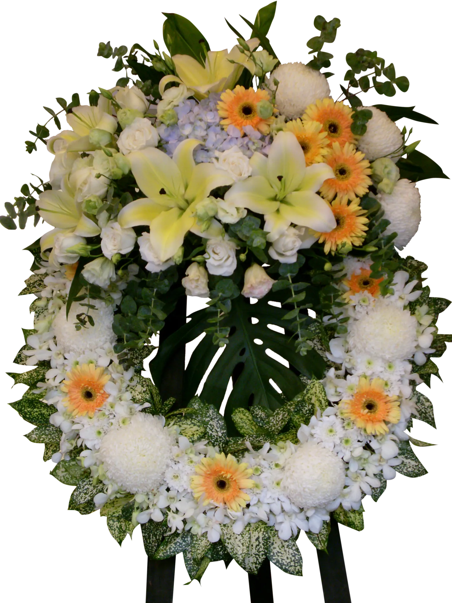 Q08 西式悼念花圈